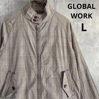 グローバルワーク(GLOBAL WORK)のグローバルワーク　GLOBAL WORK  薄手　ブルゾン　L  ポケットあり(ブルゾン)