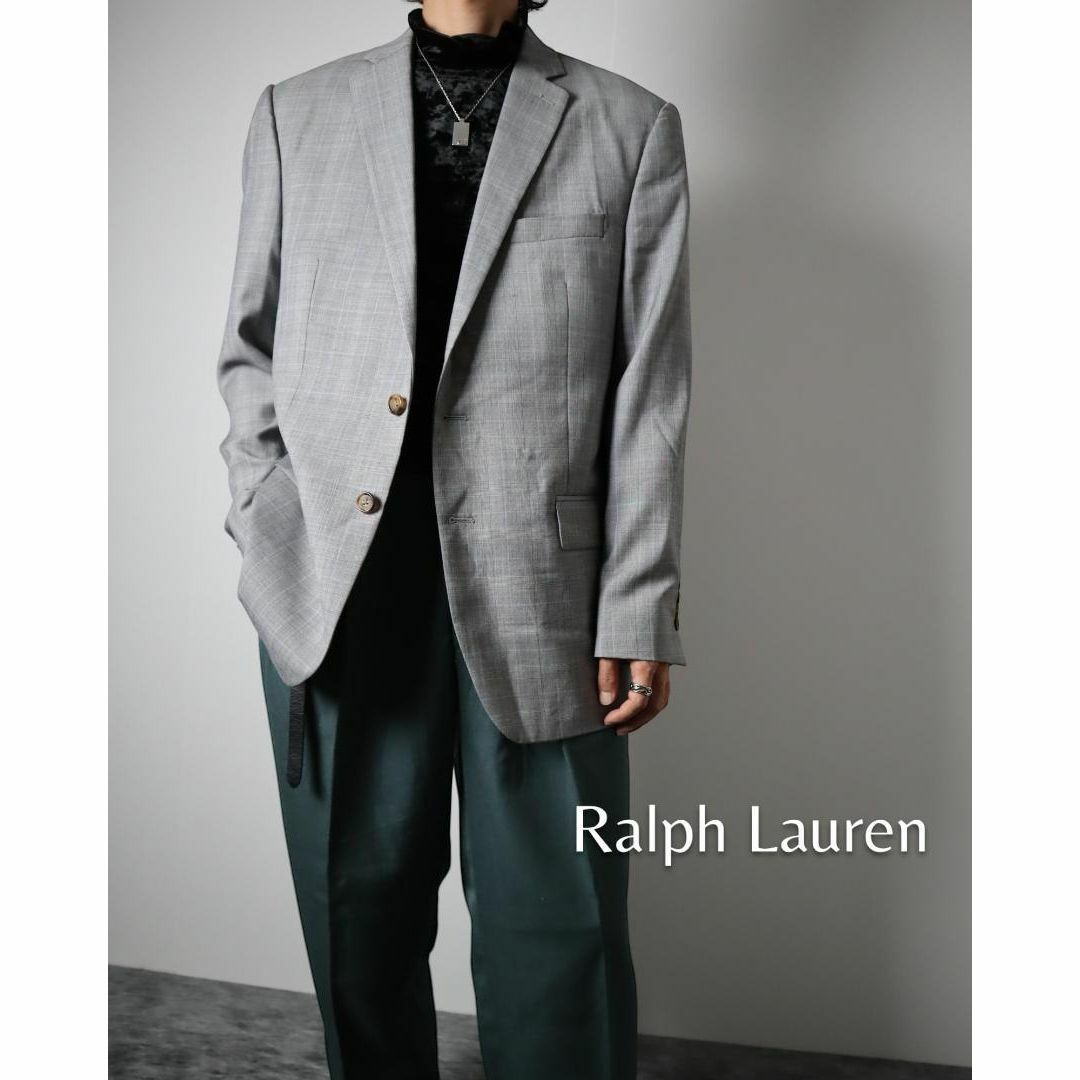 Ralph Lauren   ラルフローレンウール チェック柄 シングル