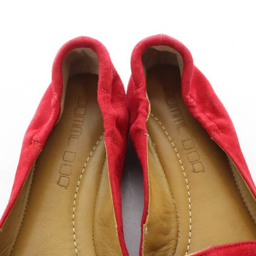 other(アザー)のポモドーロ フラットシューズ スエード ポインテッドトゥ 36 23cm 赤 レディースの靴/シューズ(ハイヒール/パンプス)の商品写真