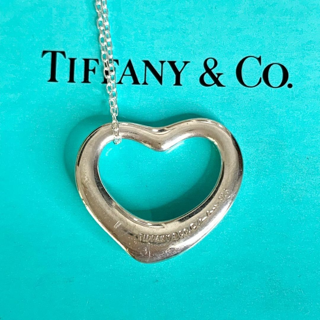 TIFFANY&Co ティファニー オープンハート ネックレス エルサペレッティ