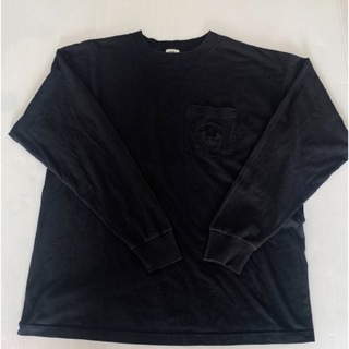 クロムハーツ(Chrome Hearts)の初期　クロムハーツ　長袖Tシャツ　セメタリークロス刺繍(Tシャツ/カットソー(七分/長袖))