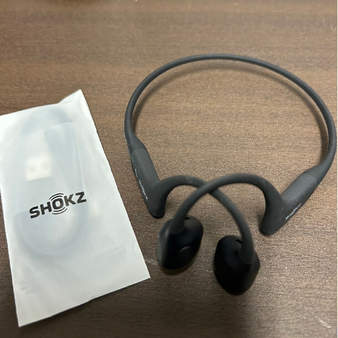 骨伝導イヤホン　Shokz　OpenRun Proオーディオ機器