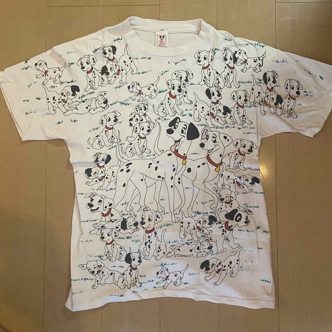 【スペシャル】90s アメリカ製 ディズニー 101匹わんちゃん tシャツ