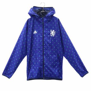 adidas アディダス　（L）　青/ウインドブレーカー/上下セット/長袖/単色