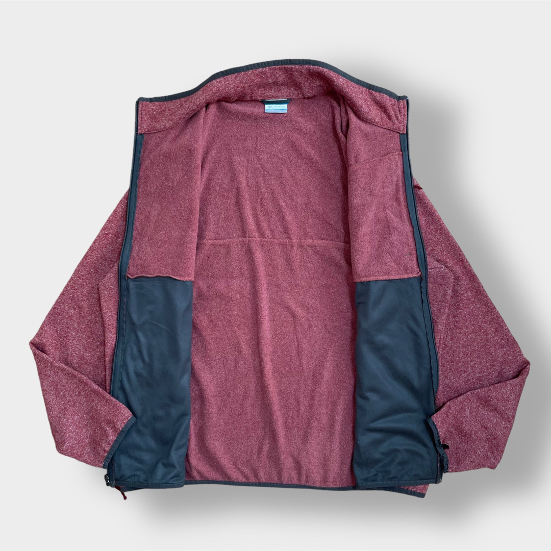 Columbia(コロンビア)のColumbia XL ビッグサイズ フリースジャケット 胸ポケット 刺繍 古着 メンズのジャケット/アウター(その他)の商品写真