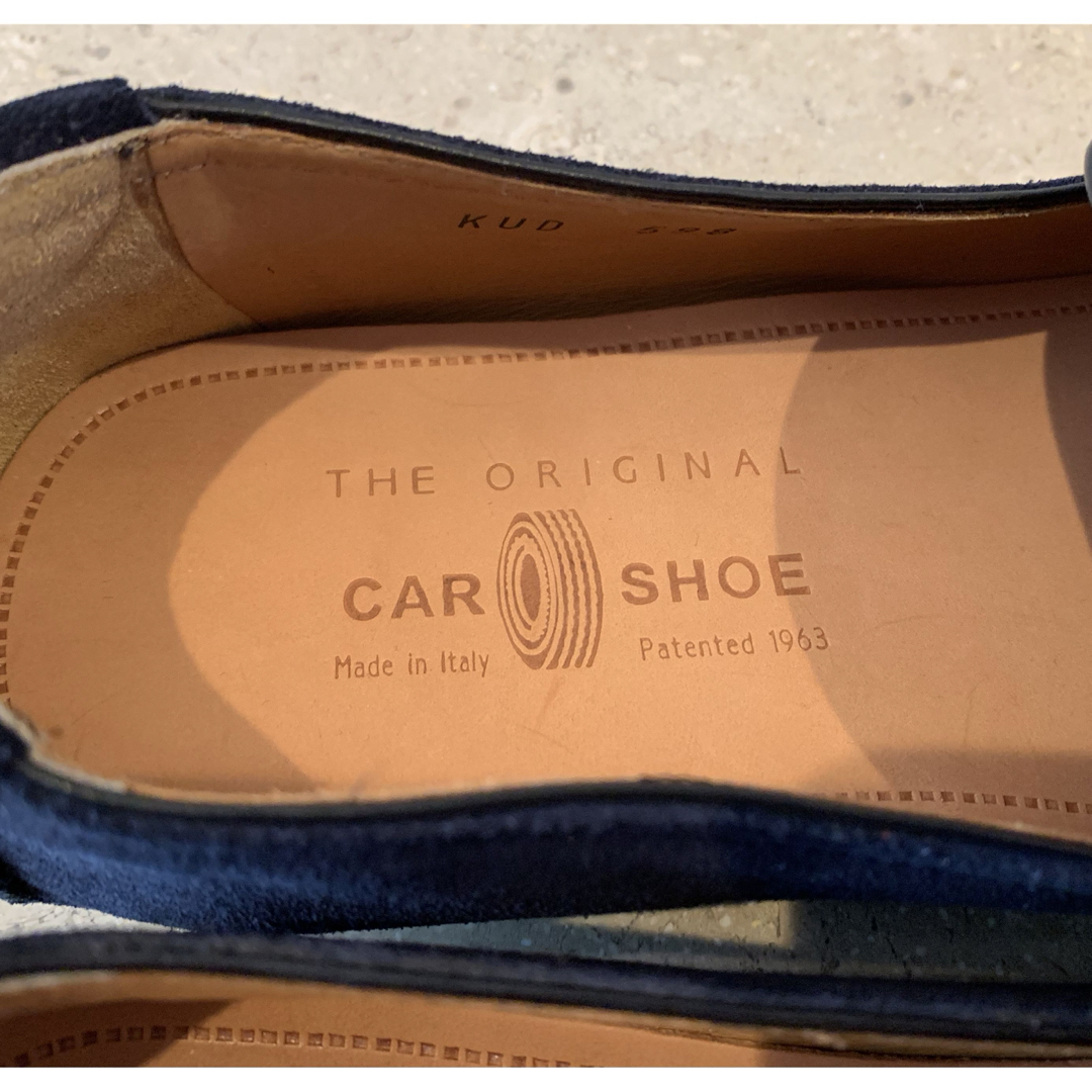 極美品】CAR SHOE ドライビングシューズ 26 ネイビーの通販 by 極美品】CAR SHOE ドライビングシューズ 26 ネイビーの通販 by