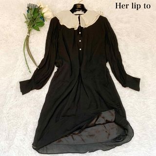 Her lip to - 【極美品】Her lip to ロマンティックボリュームスリーブ ...