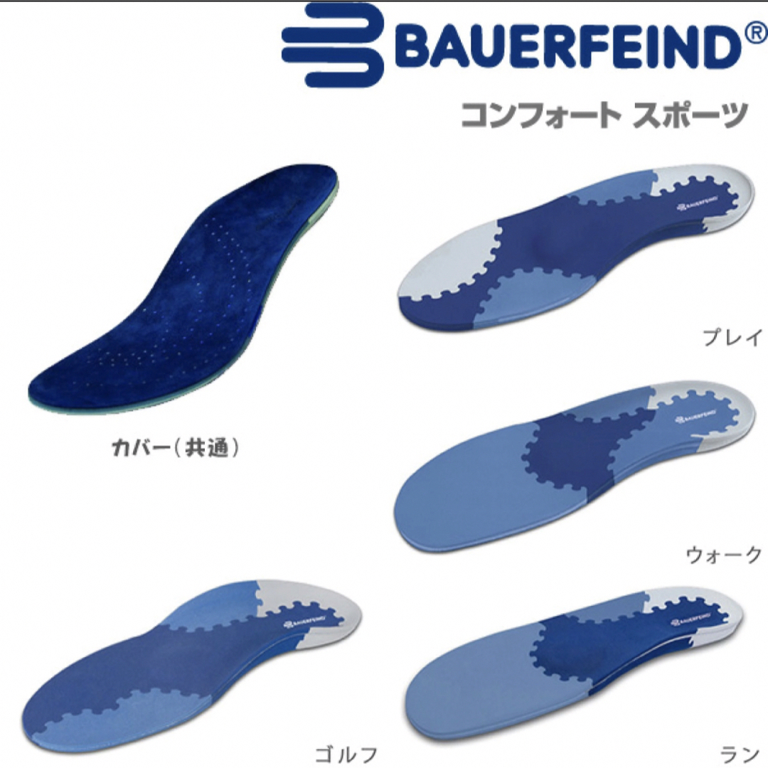 バウアーファインド(BAUERFEIND) コンフォートスポーツ インソール