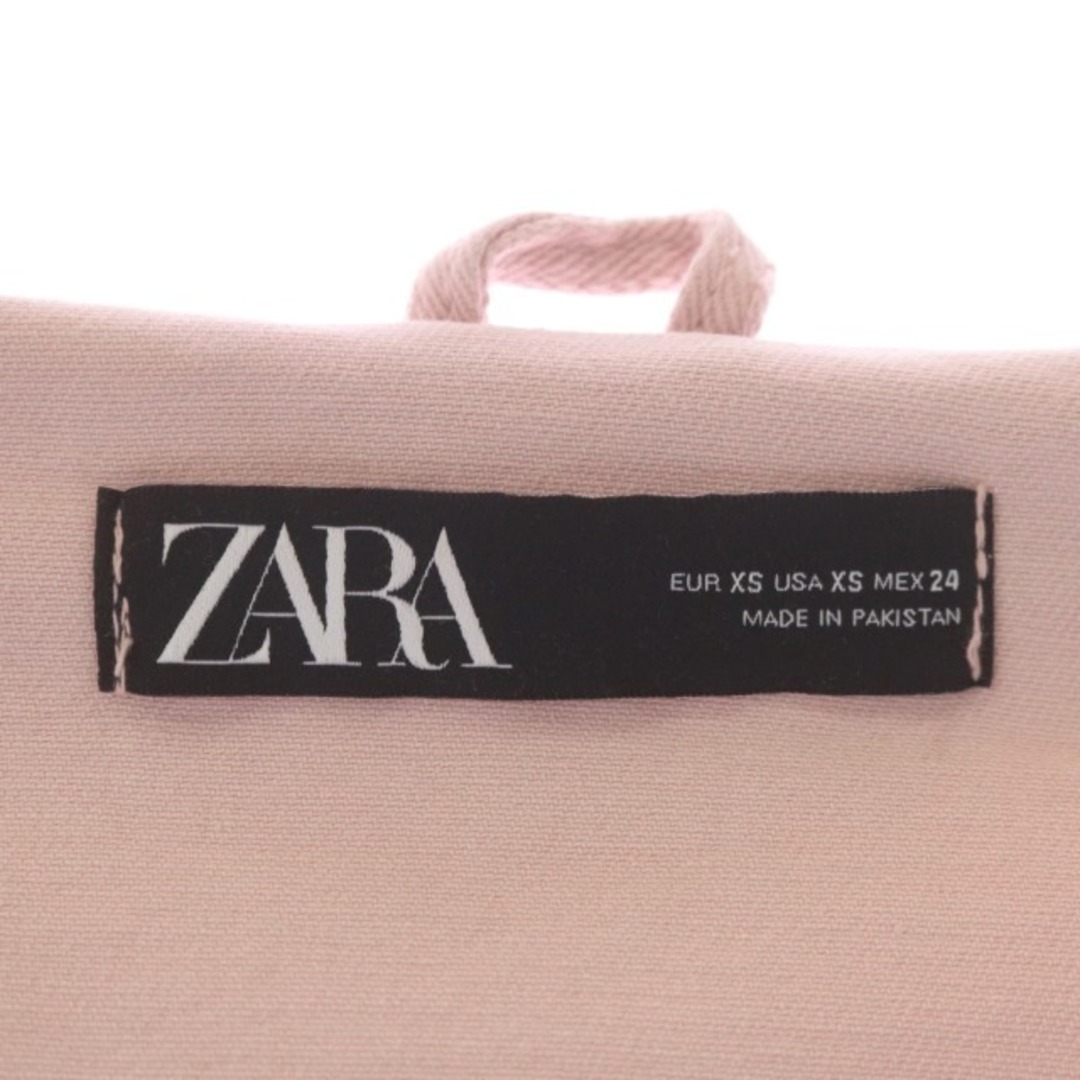 ZARA(ザラ)のザラ フリンジ デニムジャケット ブルゾン オーバーサイズ ストレッチ レディースのジャケット/アウター(ブルゾン)の商品写真