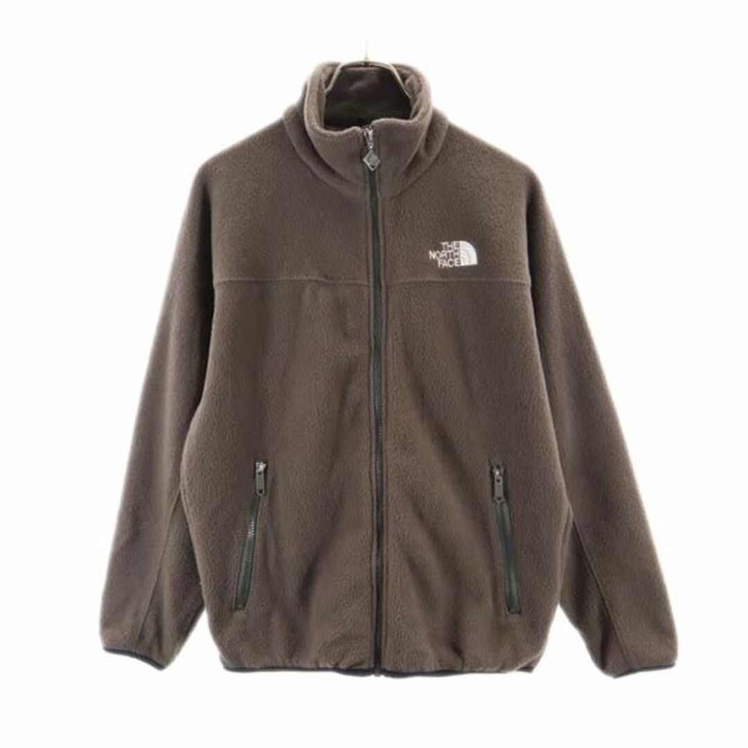 ノースフェイス NL-3246 アウトドア フリース M ブラウン系 THE NORTH FACE ジップジャケット ロゴ メンズ   【231022】