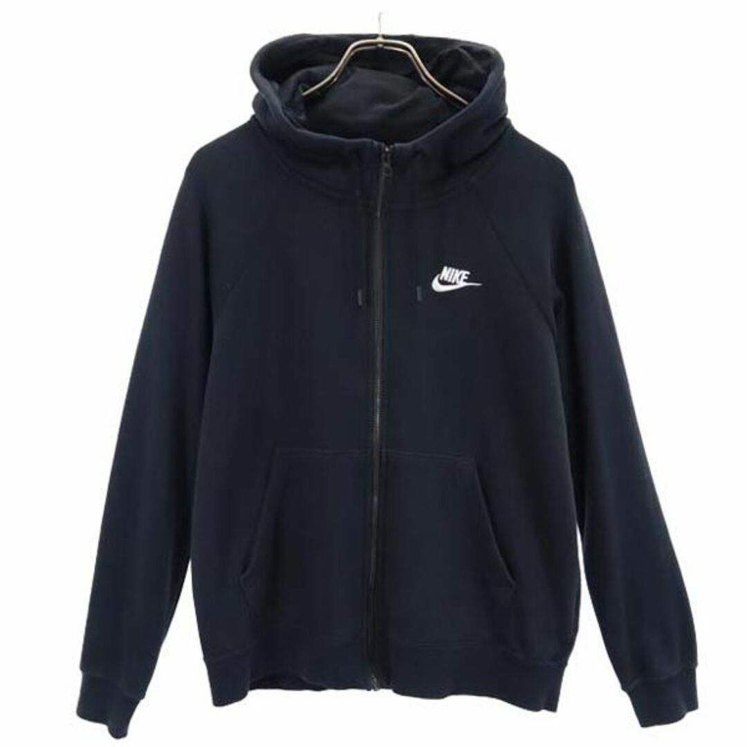 ナイキ スウェット ジップパーカー M ブラック NIKE 長袖 レディース 【中古】 【231022】 | フリマアプリ ラクマ