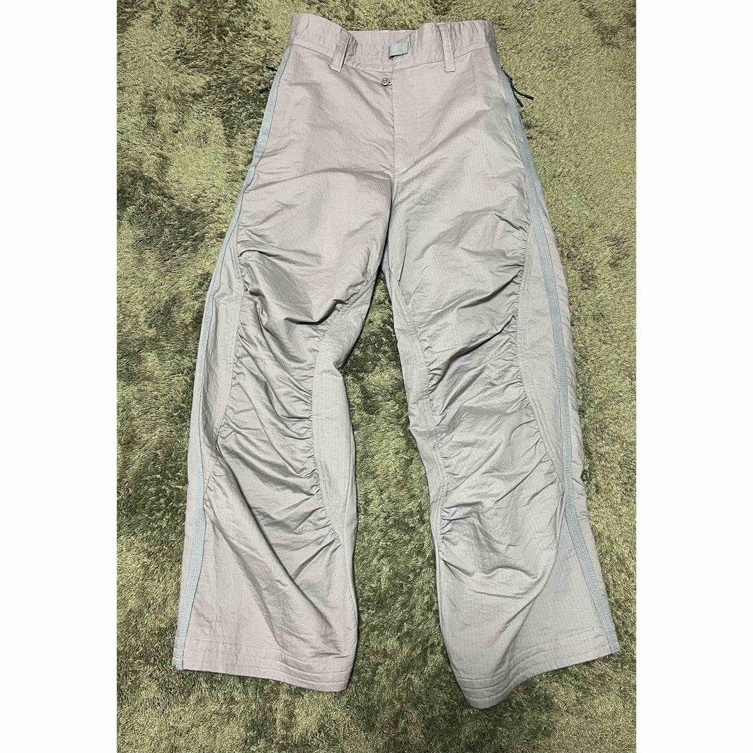 JIAN YE 23AW RUNNER PANTS グレー