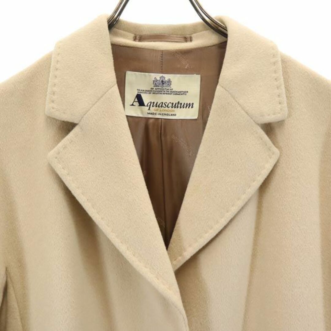 【ピュアカシミヤ100%】Aquascutum チェスターコート 英国製