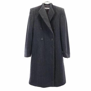 エンポリオアルマーニ(Emporio Armani)のエンポリオアルマーニ イタリア製 カシミヤ混合 コート 38 グレー Emporio Armani レディース 【中古】  【231022】(ロングコート)