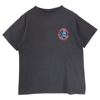 スタンダードカリフォルニア(STANDARD CALIFORNIA)のSTANDARD CALIFORNIA スタンダードカリフォルニア Ｔシャツ AH × CLAP YOUR HANDS T ハンド ラバー プリント 半袖 Tシャツ ブラック系 M【中古】(シャツ)