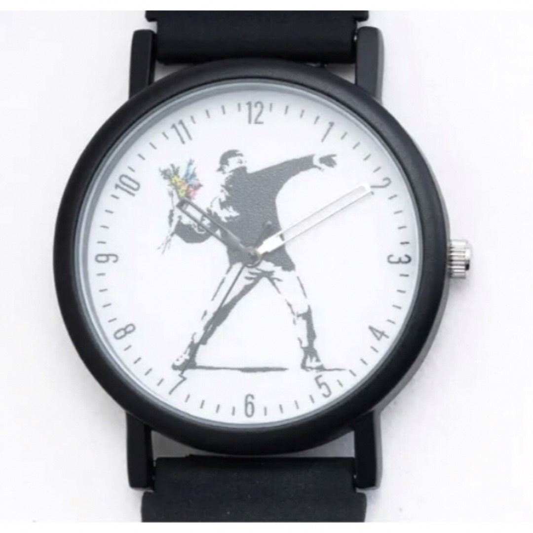 バンクシー 腕時計 フラワー ボンバー　BRANDALISED WATCH レディースのファッション小物(腕時計)の商品写真
