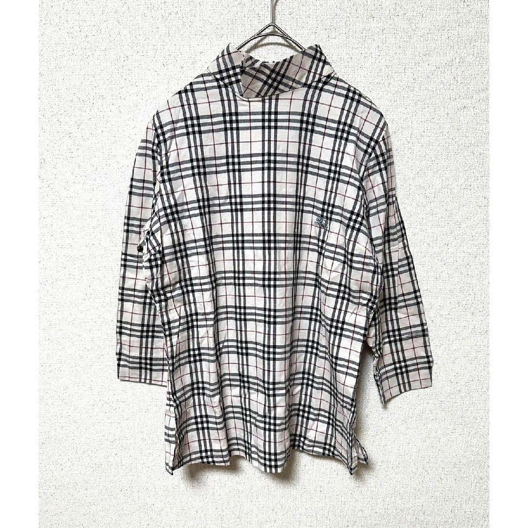 美品 バーバリーロンドン ノバチェック 七分袖カットソー Мサイズ | フリマアプリ ラクマ 美品 バーバリーロンドン ノバチェック 七分袖カットソー Мサイズ