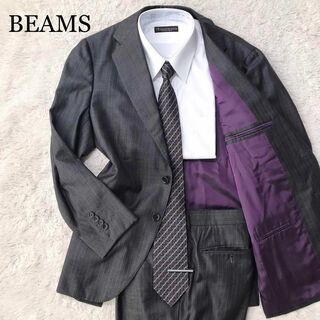 International Gallery BEAMS インターナショナルギャラリー ビームス 日本製 高級ウールスーツ セットアップ ジャケットパンツ【44】【MSTA71885】