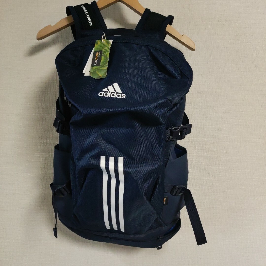 新品未使用アディダスadidas40L大容量バックパック　NAVY H64808