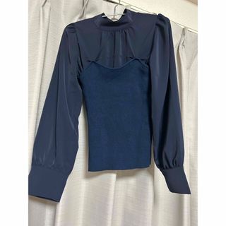 ジルスチュアート(JILLSTUART)のJILLSTUART＊ニットドッキングトップス(シャツ/ブラウス(長袖/七分))