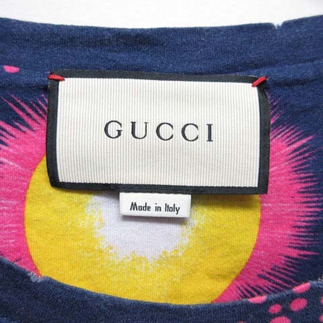 Gucci(グッチ)のグッチ GUCCI スペースイーグル Tシャツ 半袖 M 紺 ネイビー 半袖 レディースのトップス(Tシャツ(半袖/袖なし))の商品写真