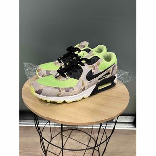 ナイキ(NIKE)のshurianさん専用　　中古エアマックス90グリーンカモ(スニーカー)