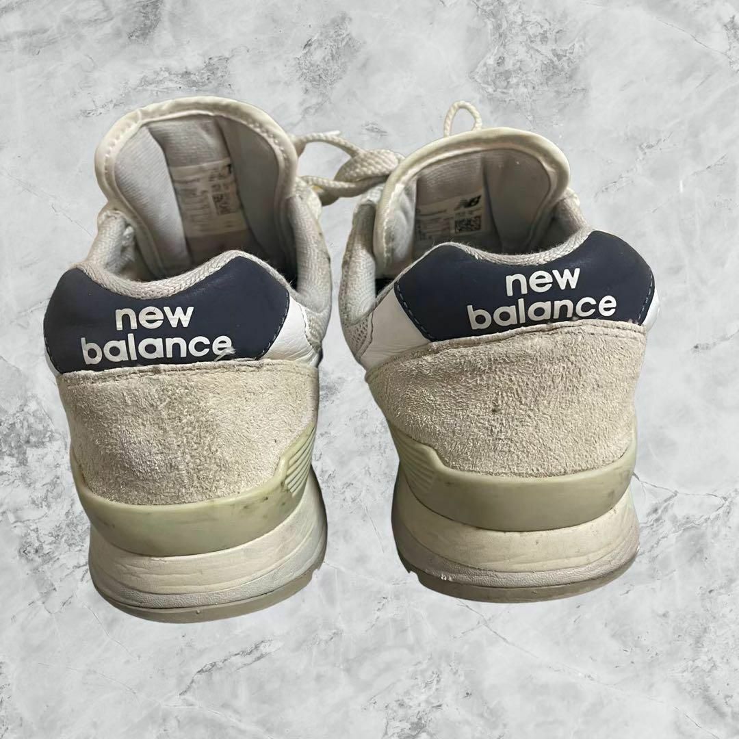 New Balance - newbalance スニーカー ベージュ 紺 デザイン 23.5cmの ...