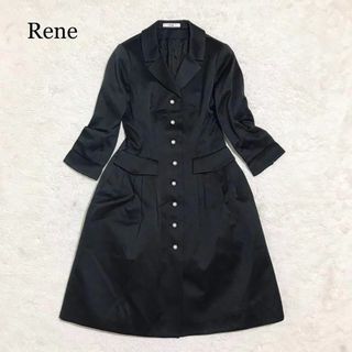 Rene　アンゴラコート1枚仕立て　38（細見）