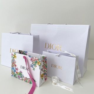 ディオール(Dior)の【DIOR】ショッパーL M各1（おまけss×2）(ショップ袋)