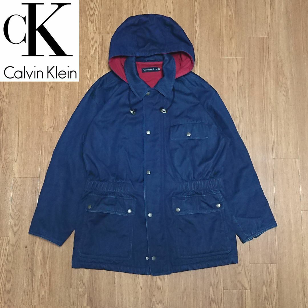 Calvin Klein(カルバンクライン)のCalvin Klein Sportカルヴァンクライン　デニム　コート メンズのジャケット/アウター(カバーオール)の商品写真