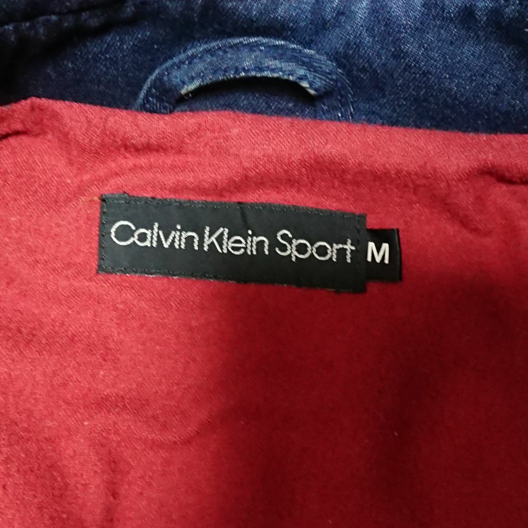 Calvin Klein(カルバンクライン)のCalvin Klein Sportカルヴァンクライン　デニム　コート メンズのジャケット/アウター(カバーオール)の商品写真