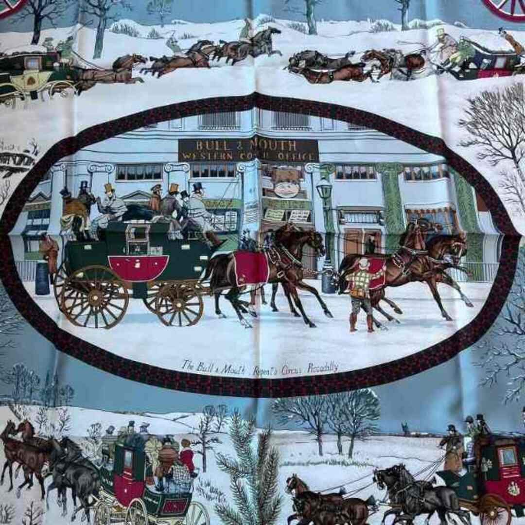 Hermes - HERMES カレ90 L' Hiver en Poste 冬の郵便馬車の通販 by