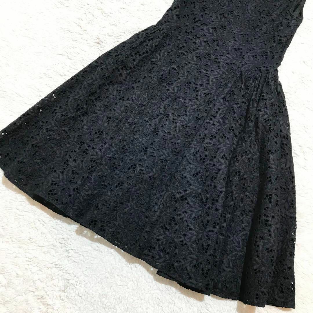 【未使用級】FOXEY フォクシー Dress NERINE アイレット刺繍