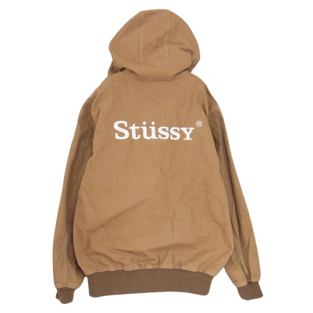 STUSSY(ステューシー)のSTUSSY ステューシー ジャケット ダック ブルゾン ジャケット ブラウン系 L【中古】 メンズのジャケット/アウター(その他)の商品写真