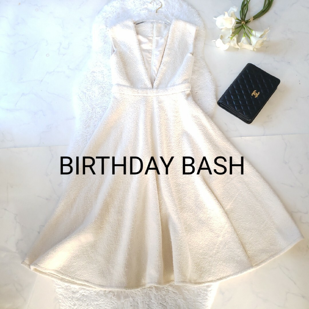 BIRTHDAY BASH ニットジャンパースカート ロングワンピース 4