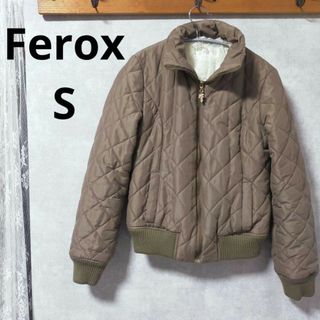 フェルゥ(Feroux)のFeroux　フェルゥ　キルト　裏起毛　ジャンパー(ブルゾン)