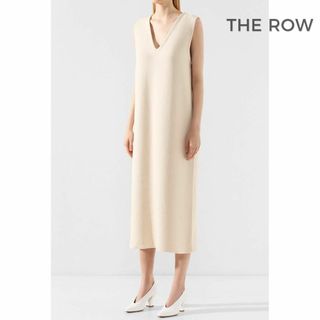 THEROW コットンカットソー地ワンピース