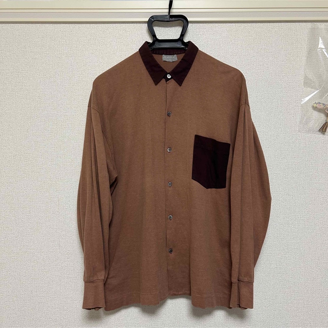 COMME des GARCONS HOMME - コムデギャルソンオム バイカラーシャツの
