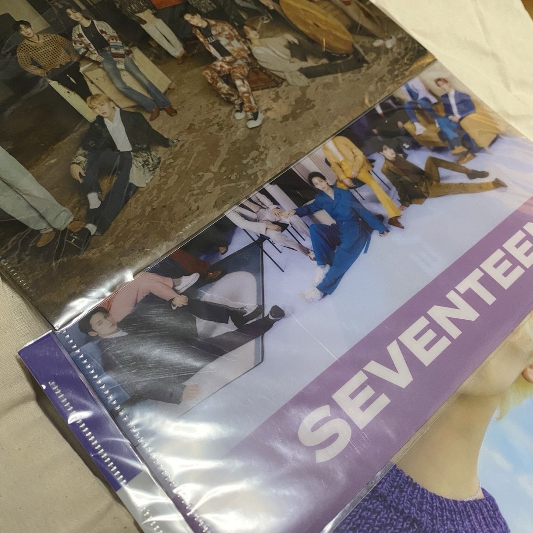 SEVENTEEN(セブンティーン)のSEVENTEEN ジョンハン クリアファイル セット おまけ付き エンタメ/ホビーのタレントグッズ(アイドルグッズ)の商品写真