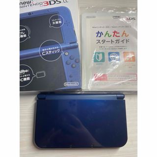 ニンテンドー3DS(ニンテンドー3DS)のNintendo 3DS NEW ニンテンドー 本体 LL メタリックブルー(携帯用ゲーム機本体)