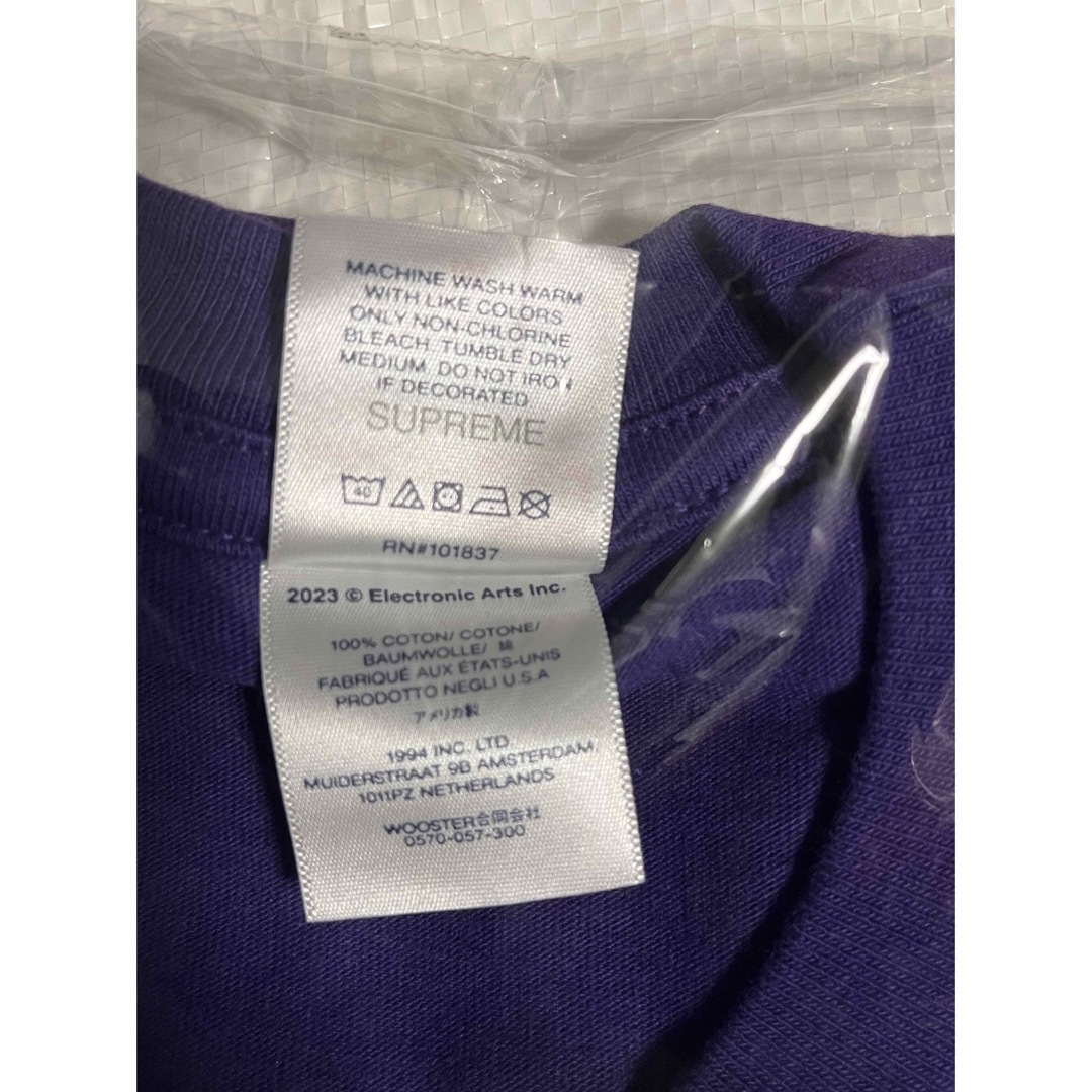 Supreme - Supreme 2023 FW Week7 Fighter Tee purpleの通販 by U
