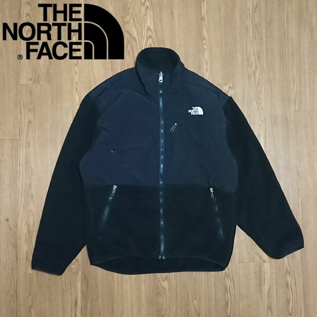 NORTH FACE　ノースフェイス　ナイロン切り替え　フリースジャケット | フリマアプリ ラクマ