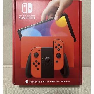 Nintendo Switch - Nintendo Switch 有機EL 本体 マリオレッドの通販