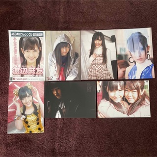 AKB48 渡辺麻友 生写真 7枚 まとめ売り 総選挙 マジすか学園(アイドルグッズ)