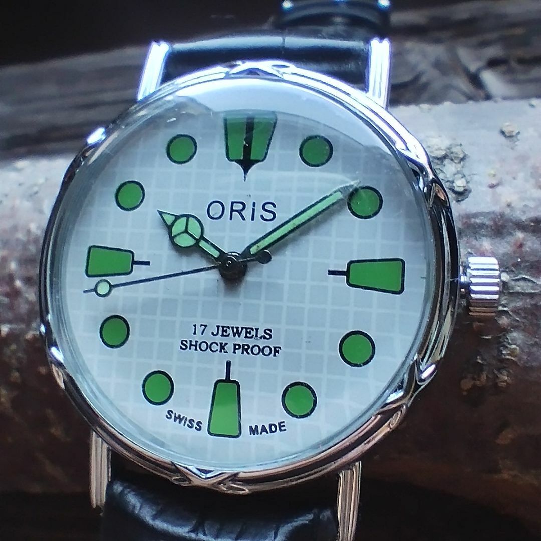 ORIS - ○美品！○オリス□ORIS 手巻き機械式ヴィンテージメンズ腕時計 ...