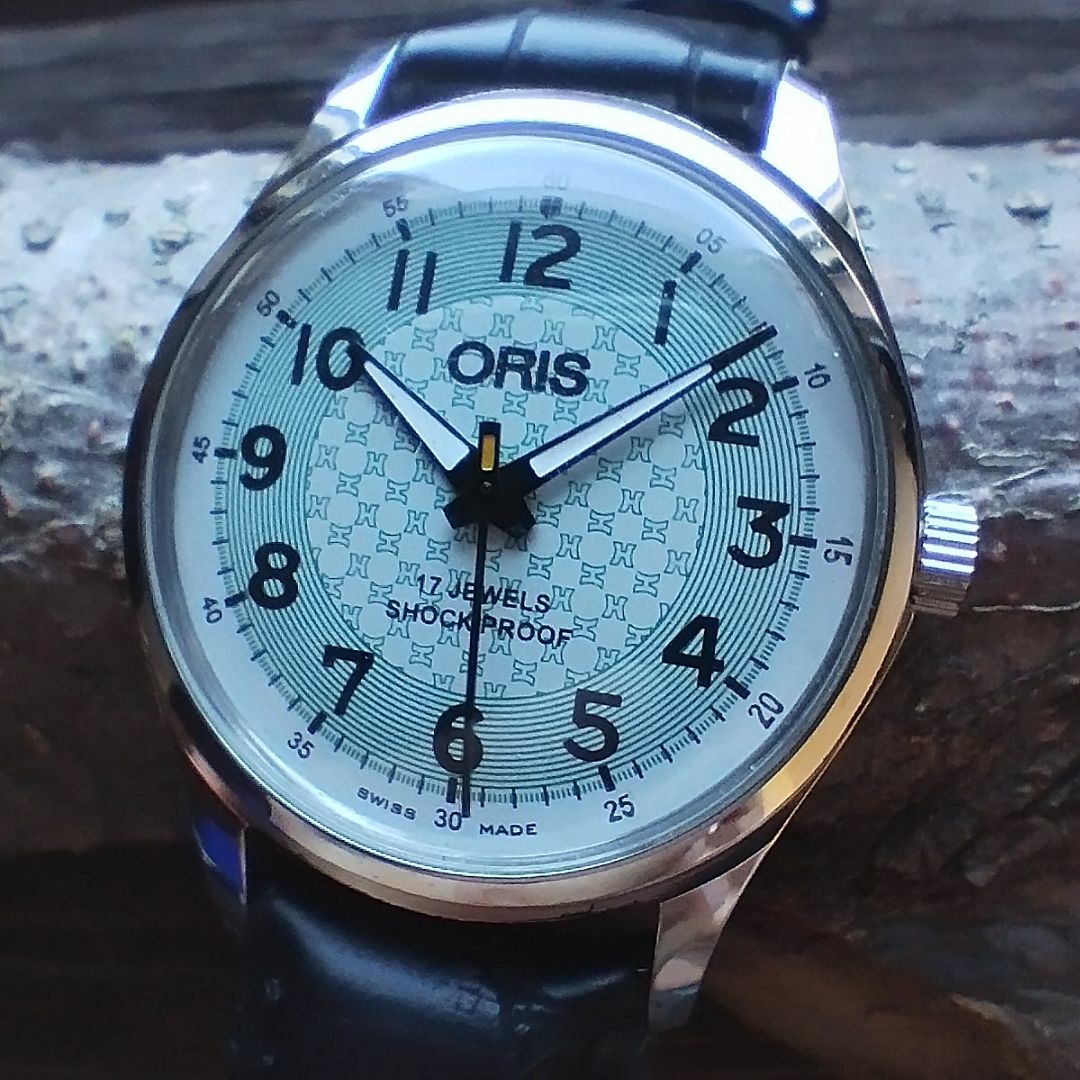 ●美品！●オリス■ORIS 手巻き機械式ヴィンテージメンズ腕時計アンティーク即納