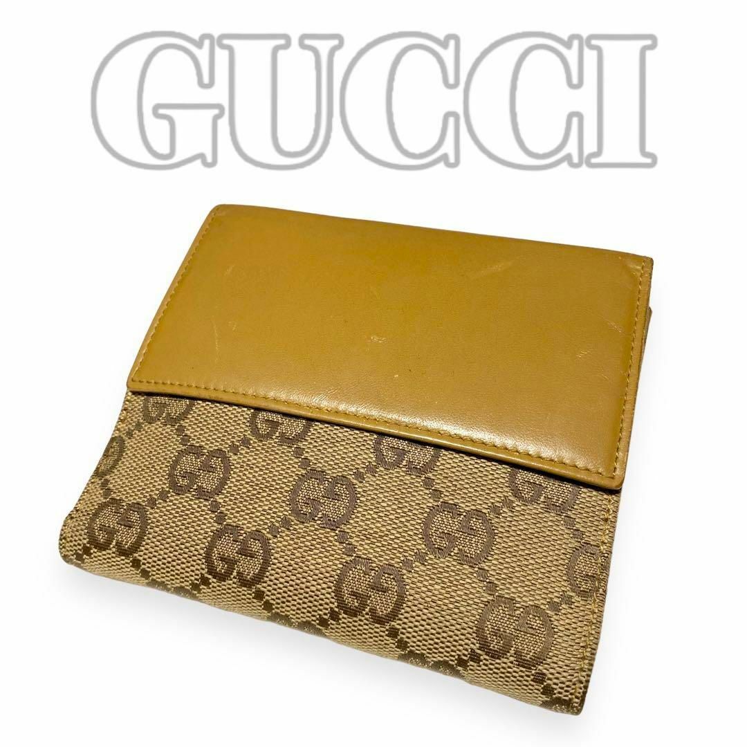 GUCCI GGキャンバス 折り財布 5400 | フリマアプリ ラクマ