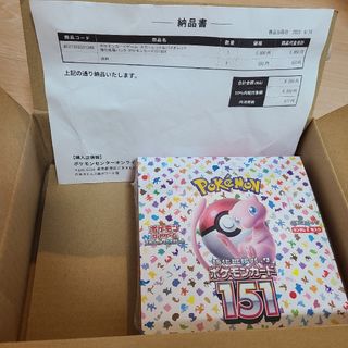 ポケモンカード 151 ボックス 未開封品 シュリンク付き ポケセン産