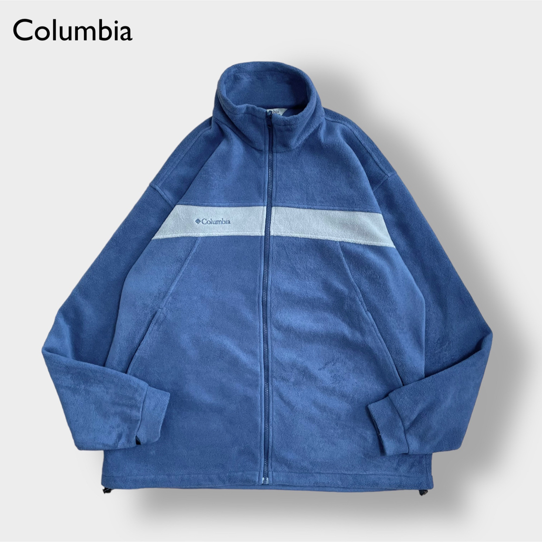 Columbia(コロンビア)のColumbia 90s フリースジャケット 刺繍ロゴ LT ビッグサイズ 古着 メンズのジャケット/アウター(その他)の商品写真