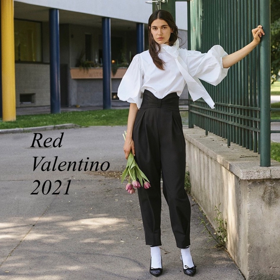 ご専用です　RED VALENTINO♡ 2021年 ウエストリボンパンツ